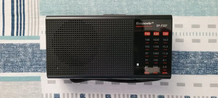 Rádio Portátil Ecopower EP-F227/ñ Xhdata, Tecsun, Sony, Degen, Sangean, Grundig,