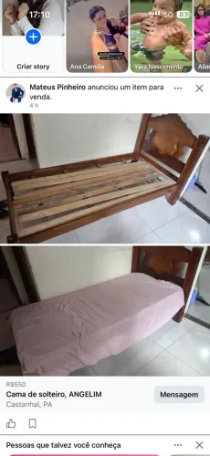Cama de solteiro, Angelim