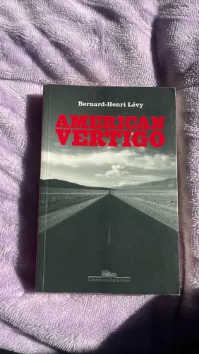 Livro American Vertigo - Bernard-Henri Lévy