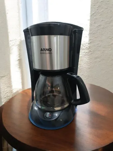 Cafeteira elétrica Arno Inox perfeito estado