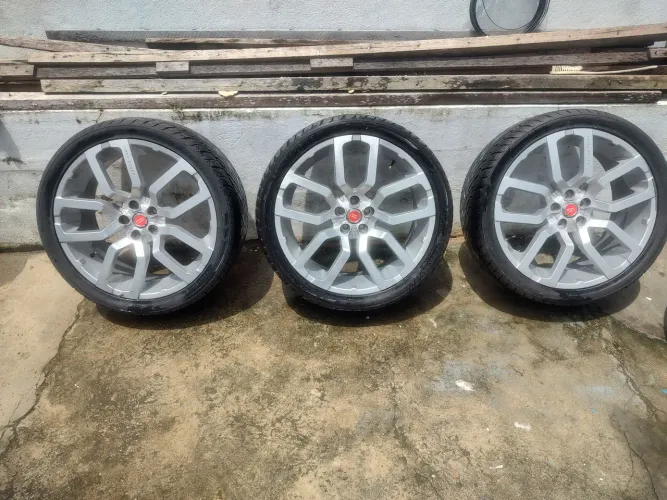 JOGO DE RODAS LAND ROVER ARO 22