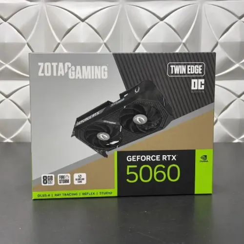 Placa de Vídeo RTX 5060 8GB Zotac Twin Edge OC | Nova, Lacrada, NF e Garantia