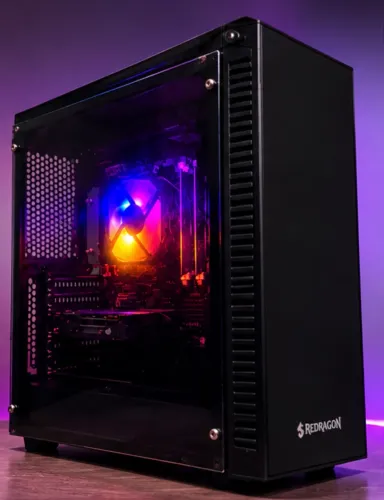 CPU gamer com placa de vídeo