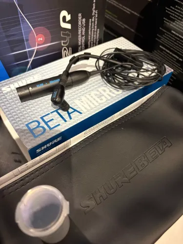 Shure Beta 98h/c Microfone Instrumentos Metal Percussão Cinza-escuro
