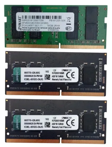 Memórias 8gb e 16gb DDR4 Notebook - envio olxpay