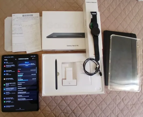 Galaxy Tab S7 FE + Galaxy Watch 4