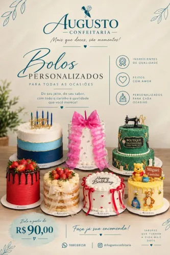 Bolos e tortas 