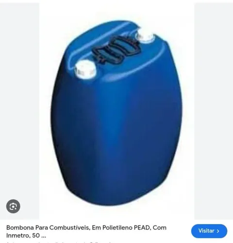 Tambô  galão de combustível 60 litros 