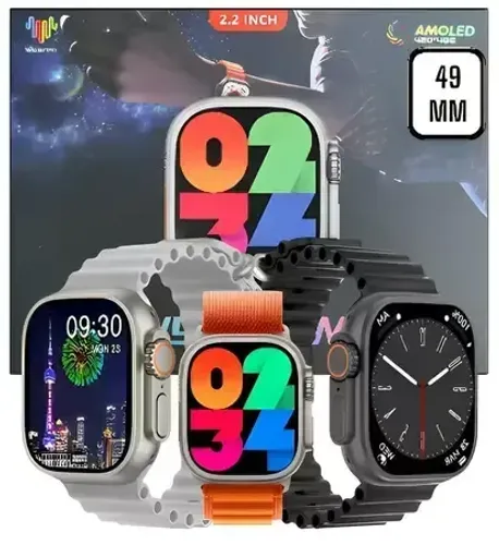 Smartwatch Ultra Max HW9 49mm Tela AMOLED Premium 2026 Frete Grátis DF