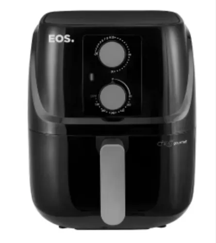 Fritadeira Air Fryer EOS 3 Litros Sem Óleo Chef Gourmet Preto EAF30 110V