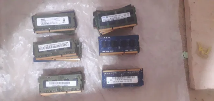 Lote 35 peças memoria notebook Ddr3 2gb