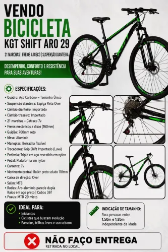 VENDO BICICLETA ARO 29
