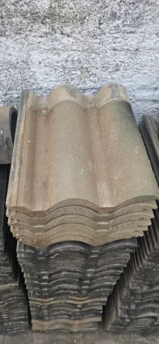 Telha de concreto bem barato para desocupar espaço.