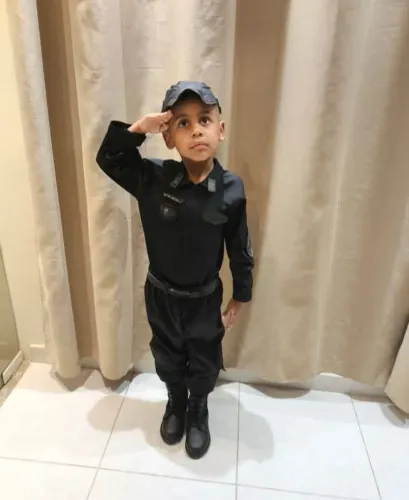 Farda para desfile cívico infantil