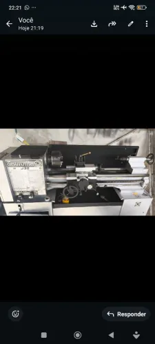 Torno Mecânico Joinville + inversor 3 cv