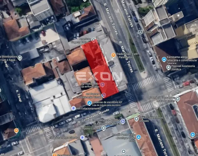 Terreno ZC.1 à venda no Centro de Curitiba | 448 m² | Alto Potencial Construtivo