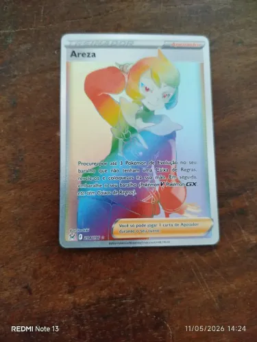 Cartinha de Pokémon em bom estado 