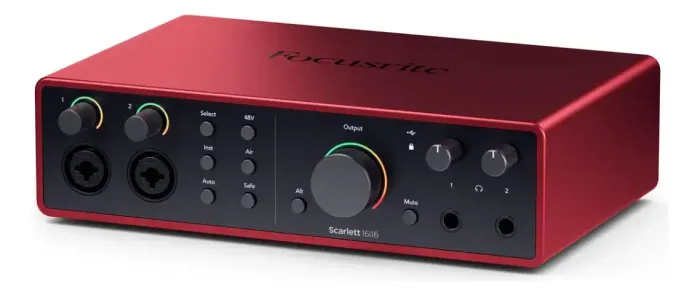 FOCUSRITE SCARLETT 16i16 4ª GERAÇÃO - NOVA E ORIGINAL