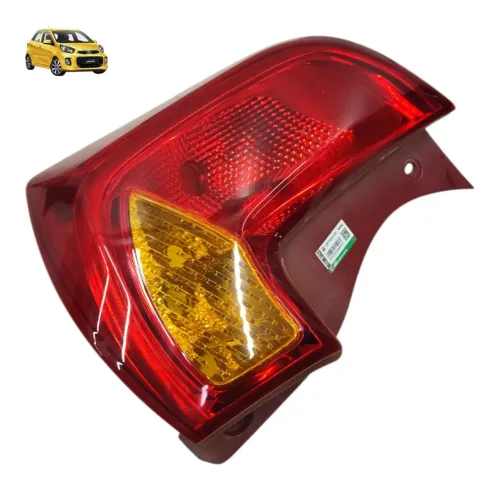 Lanterna Traseira Direita Kia Picanto 2016 2015 2014 2013 Direito/passageiro Vermelho