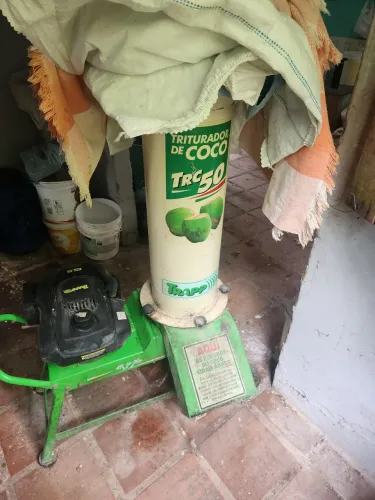 Triturador de Cocô Trap 6.5hp à gasolina
