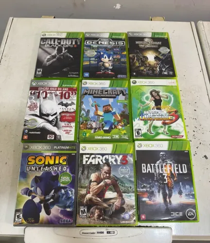 LOTE DE JOGOS XBOX 360 ORIGINAIS(ENVIO OLX PAY)