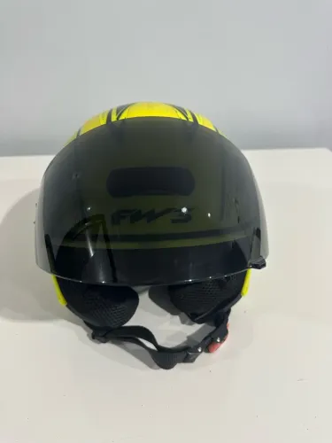 Capacete FW3 aberto