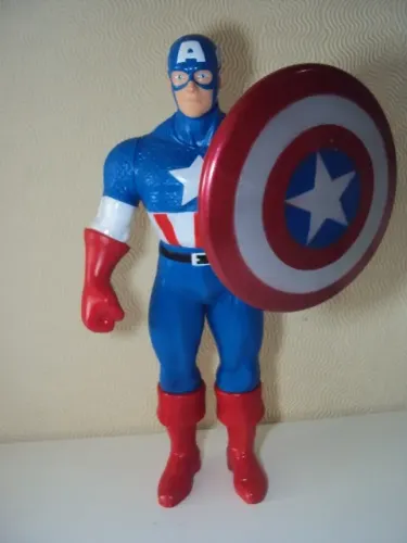 Capitão América Boneco Original com 53cm de altura