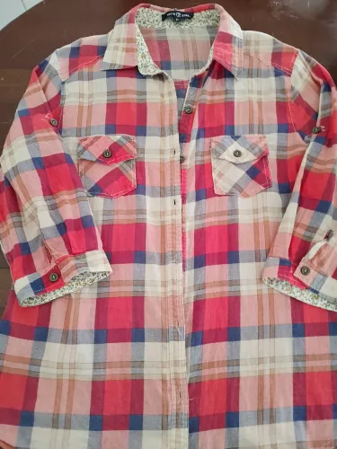 Camisa meia manga feminina