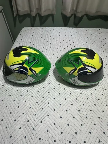 Kit capacete Norisk supra Brasil