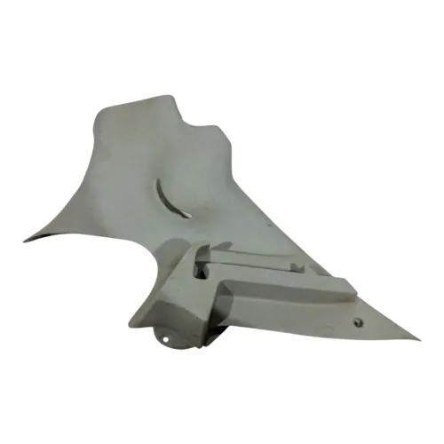 Suporte Bagagito Direito Acabamento Peugeot 206 1998 A 2007 Prata