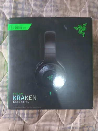 Headset Gamer Razer Kraken Essential Original (Som Perfeito)