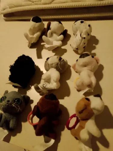 Bonecos de pelúcia Nestle