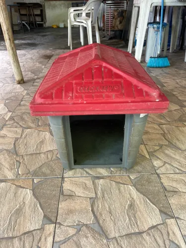 Casinha de cachorro pequeno e médio porte