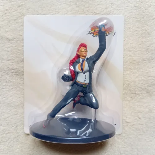 Figura Original C. Viper Street Fighter Capcom Planeta DeAgostini Com Revista
