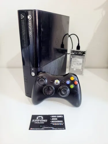 Xbox 360 Super Slim Desbloqueio Exploit HD com jogos (Aceito Cartão)
