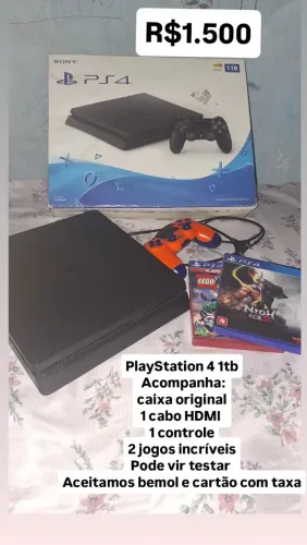 PlayStation 4 (ps4) 1tb