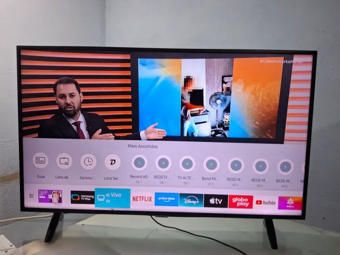 Linda tv smart 43" 4k samsung