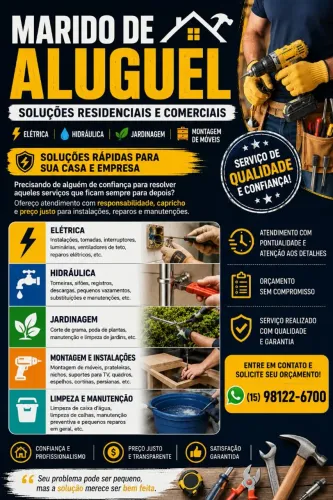 ? Soluções Residenciais | Reparos, Instalações e Manutenção