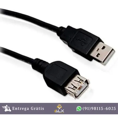 Cabo Extensor Usb Macho x Fêmea *ENTREGA GRÁTIS*