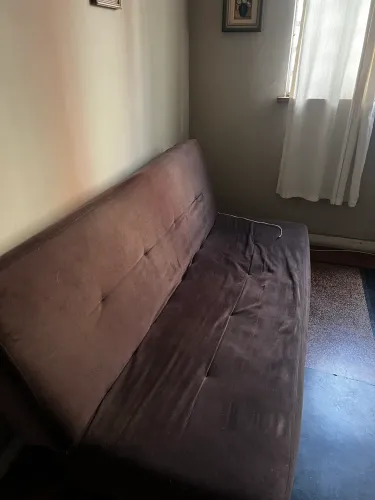 Sofá cama.