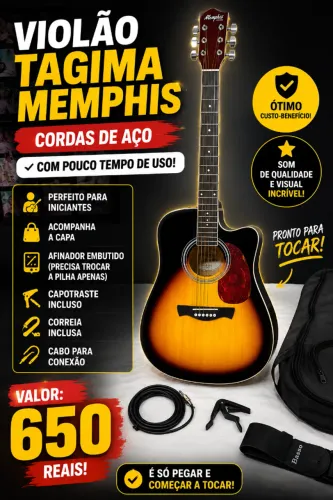 Violão Tagima Memphis