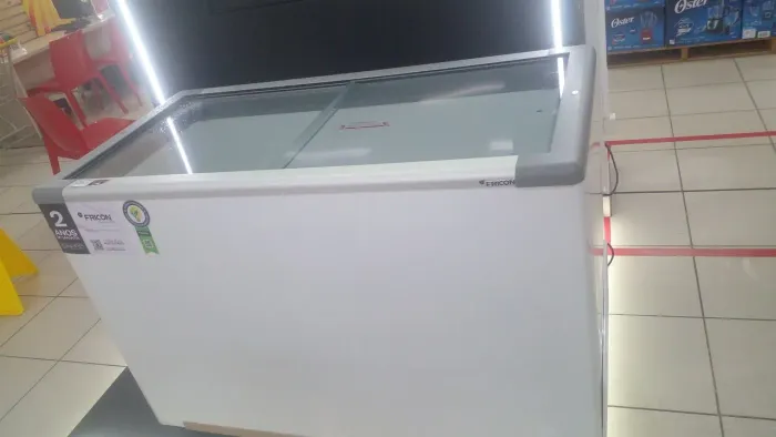 FREEZER HORIZONTAL DE 411 LITROS, COM PORTA DE VIDRO, BAIXA TEMP. NOVA, PROMOÇÃO!!!!