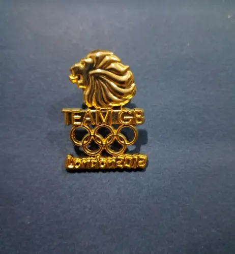 Pin oficial da Inglaterra nos Jogos Olímpicos de Londres 2012
