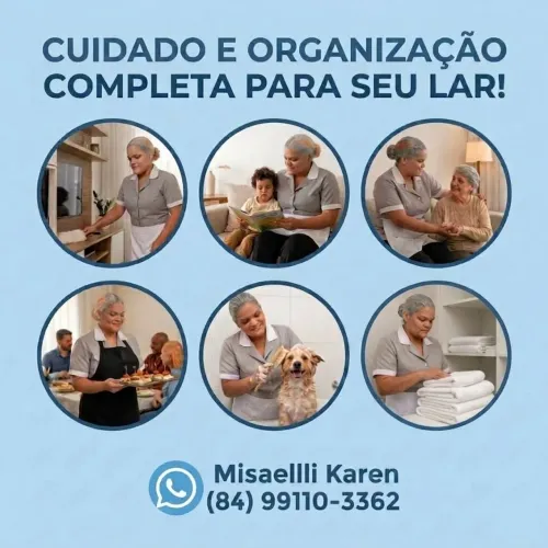 Diarista, Faxineira e mais!