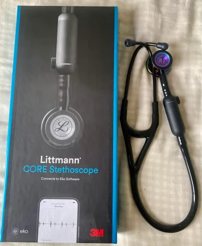 Estetoscópio 3M Littmann CORE Digital 40x Amplificação