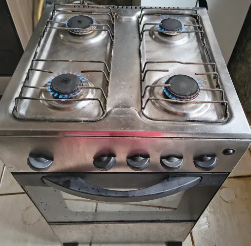 Fogão Esmaltec Inox 4 Bocas