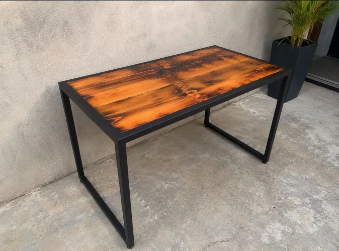 Mesa de Escritório | Escrivaninha Industrial 120x60
