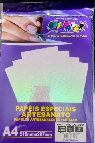 Lamicote holográfico rosa