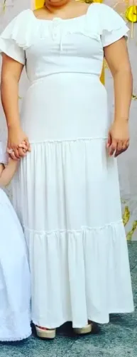 Vestido longo Branco