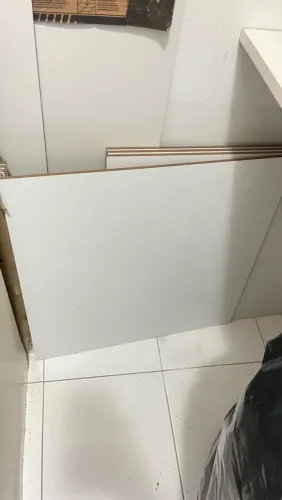 Sobra de piso branco 40x40